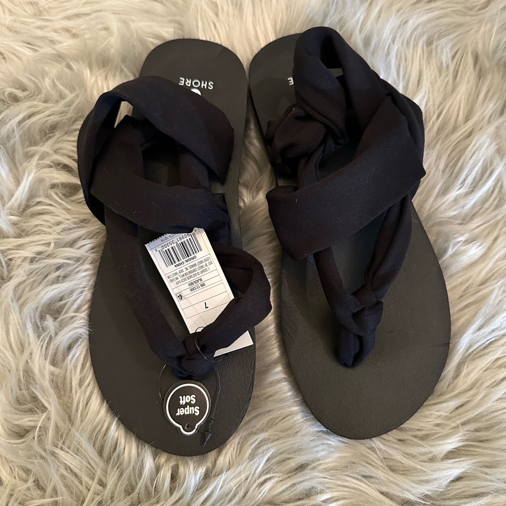 Shade & Shore boho bohemian sandals size 7 NWT